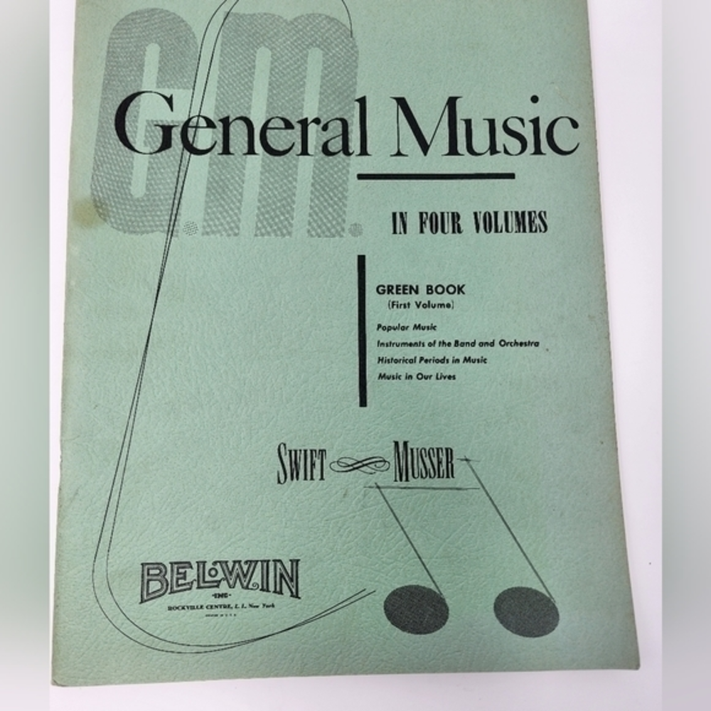 Vintage‎ Belwin General Music Piano Book